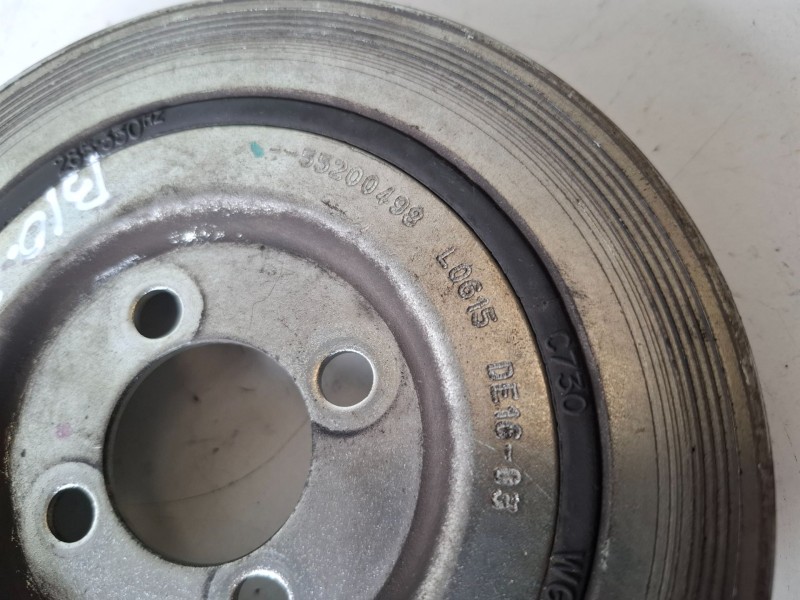 Recambio de polea cigueñal para fiat iii fiorino (225) 199a9000 referencia OEM IAM 55200498  