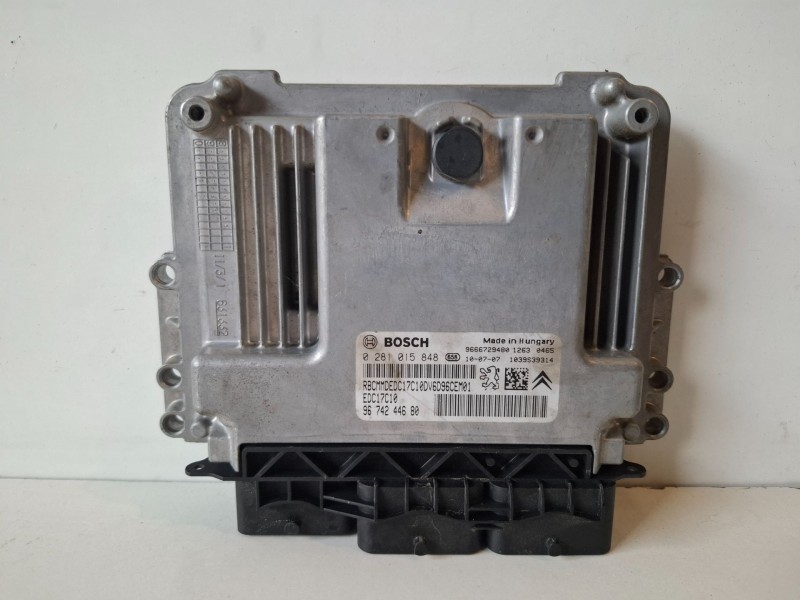 Recambio de centralita motor uce para peugeot 207 9hp / 9h06 referencia OEM IAM 0281015848  