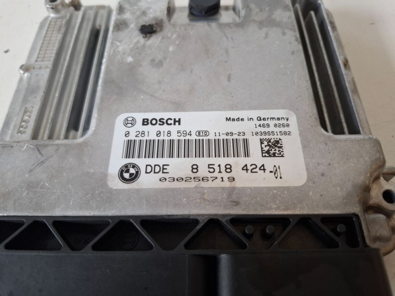 Recambio de centralita motor uce para bmw serie 1 berlina 5p (f20) n47d20c referencia OEM IAM 0281018594  