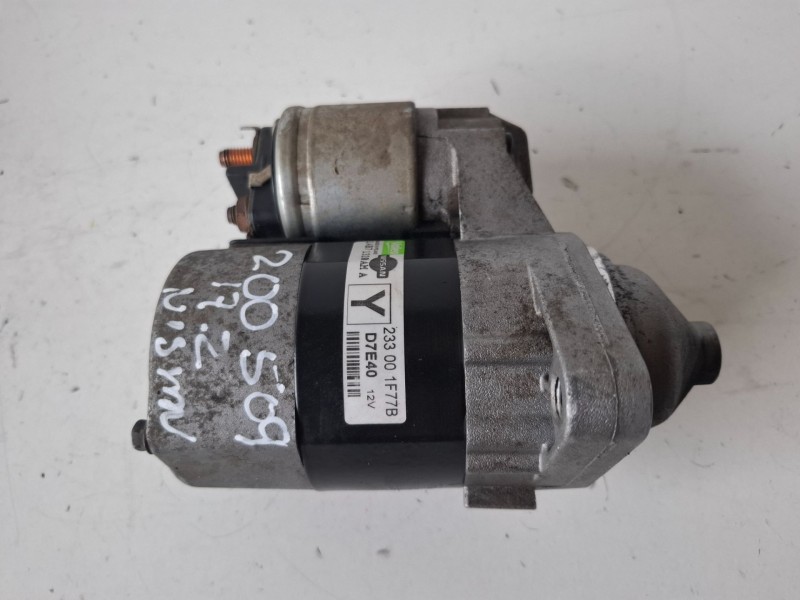 Recambio de motor arranque para nissan micra (k12e) cr12de referencia OEM IAM D7E40  