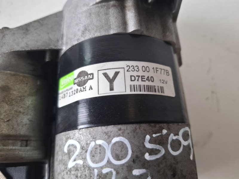 Recambio de motor arranque para nissan micra (k12e) cr12de referencia OEM IAM D7E40  