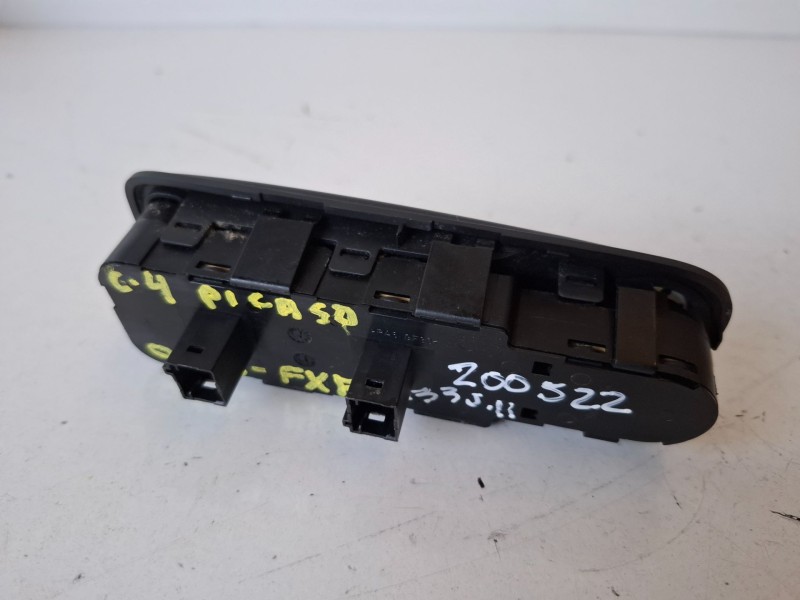 Recambio de mando elevalunas delantero izquierdo para citroen c4 picasso 9hz referencia OEM IAM 96639383ZD  