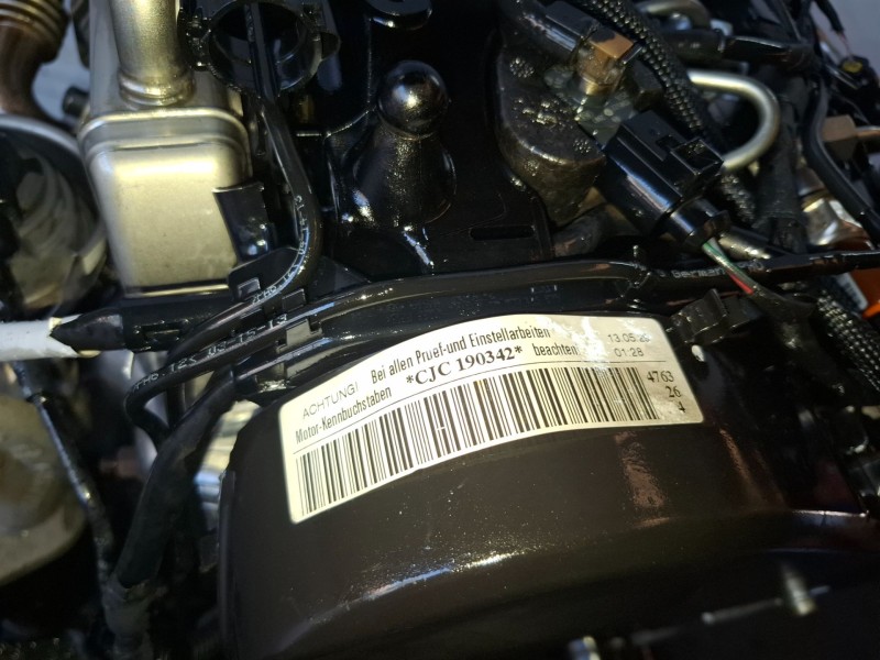 Recambio de motor completo para seat exeo st (3r5) cjca referencia OEM IAM CJCA  