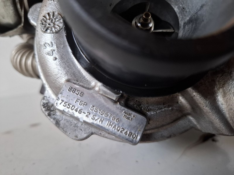 Recambio de turbocompresor para opel vectra c berlina z19dth referencia OEM IAM 55196766  