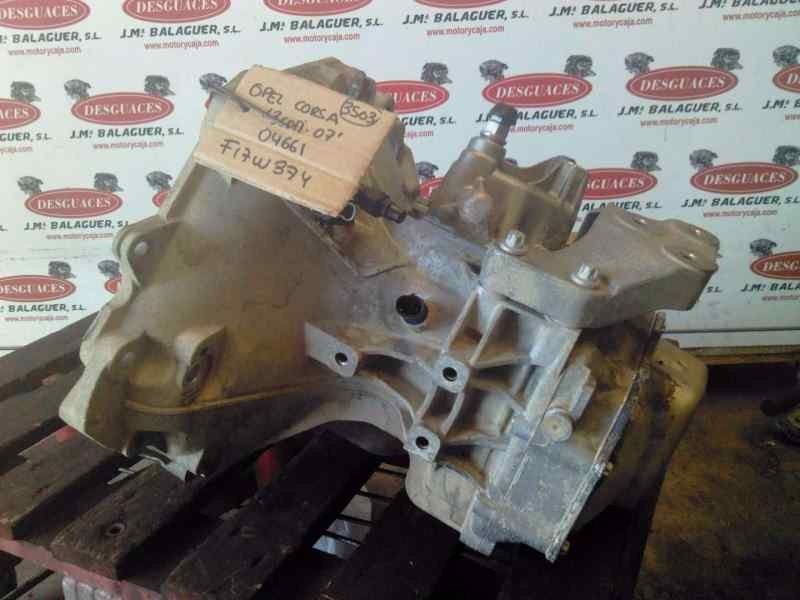 Recambio de caja cambios para opel corsa d referencia OEM IAM F17W374  