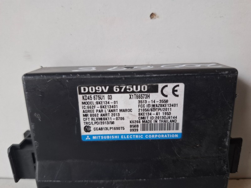 Recambio de modulo electronico para mazda cx-3 (dk) pe referencia OEM IAM D09V675U0  