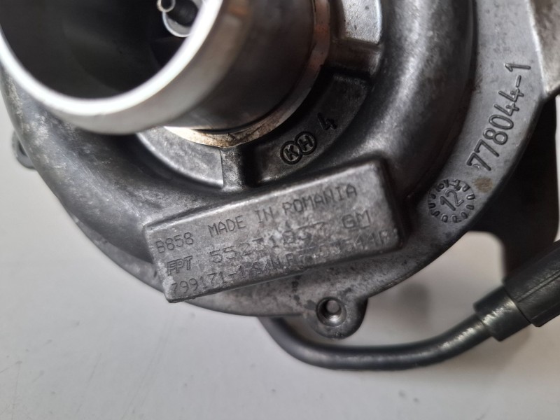 Recambio de turbocompresor para peugeot bipper 199a9000 referencia OEM IAM 55231037  