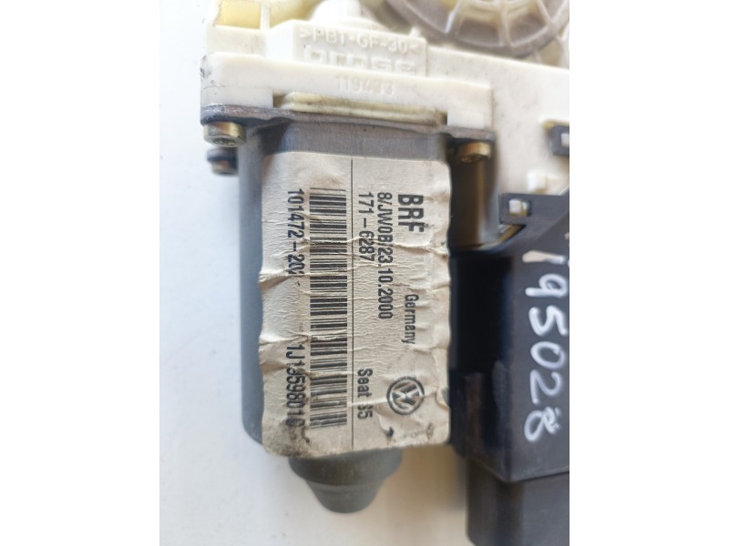 Recambio de motor elevalunas delantero izquierdo para seat toledo (1m2) ahf referencia OEM IAM 1J1959801C  