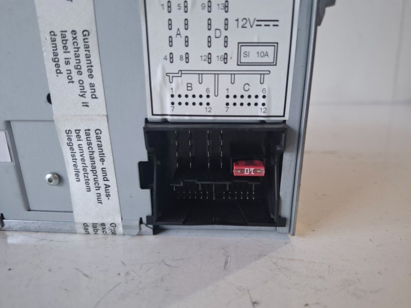 Recambio de sistema audio / radio cd para volkswagen passat variant (3c5) bkp referencia OEM IAM 1K0035186P  