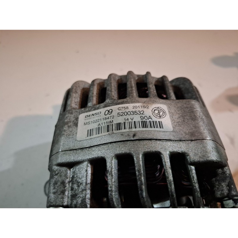 Recambio de alternador para fiat ii tipo (356) berlina 843a1000 referencia OEM IAM 52003532  