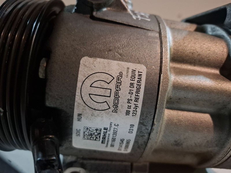 Recambio de compresor aire acondicionado para fiat ii tipo (356) berlina 843a1000 referencia OEM IAM 51986965  