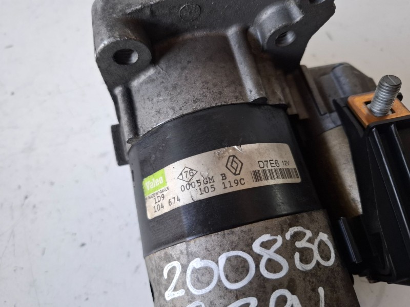 Recambio de motor arranque para renault megane i fase 2 coupe (da...) k4m700 referencia OEM IAM D7E6  