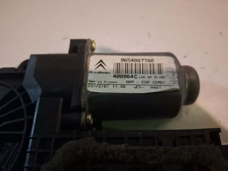 Recambio de motor elevalunas delantero derecho para citroen grand c4 picasso rhj referencia OEM IAM 9654087780  