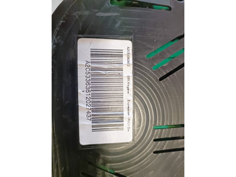 Recambio de cuadro instrumentos para renault megane iii berlina 5p k9k830 referencia OEM IAM A2C53363612  