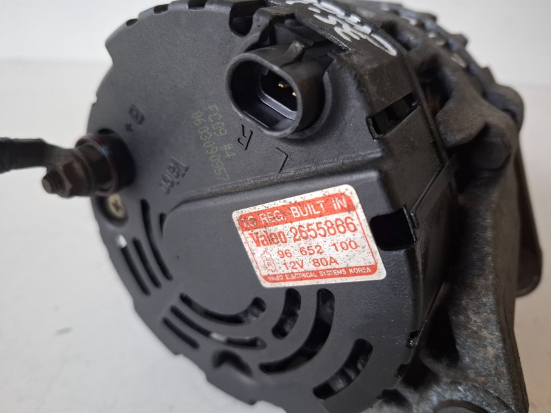 Recambio de alternador para chevrolet kalos b12s1 referencia OEM IAM 2655866  