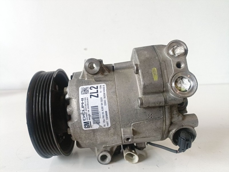 Recambio de compresor aire acondicionado para opel meriva b a14nel referencia OEM IAM 13250608  