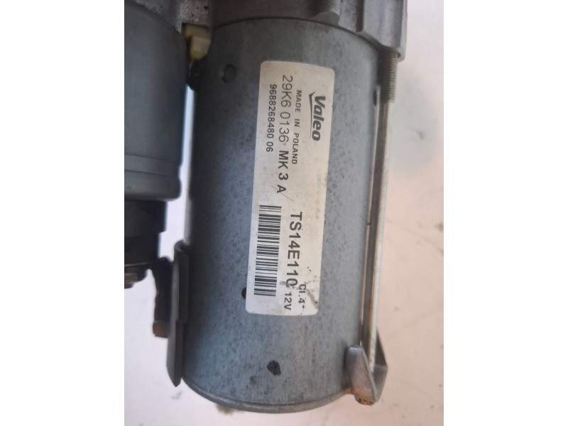 Recambio de motor arranque para peugeot 2008 bh02 referencia OEM IAM TS14E110  