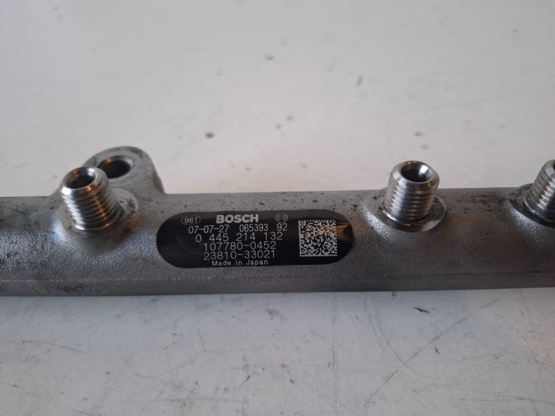 Recambio de rampa inyectora para toyota auris (e15) 1ndtv referencia OEM IAM 0445214132  
