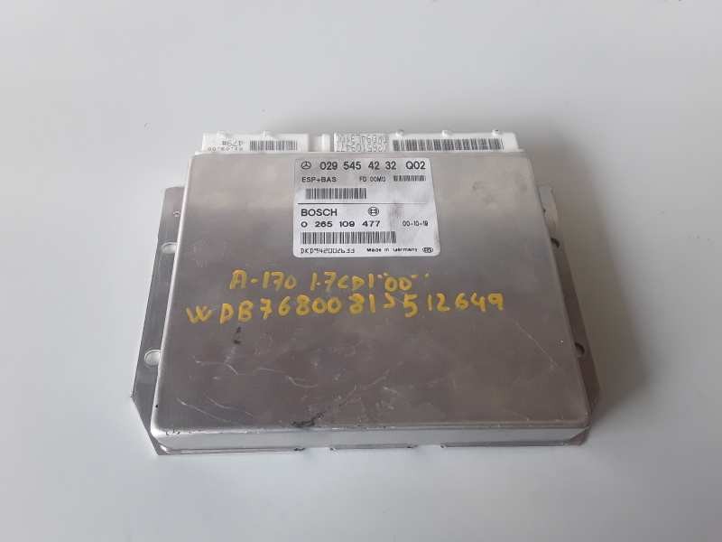 Recambio de modulo electronico para mercedes-benz clase a (bm 168) referencia OEM IAM 0295454232Q02/0265109477  