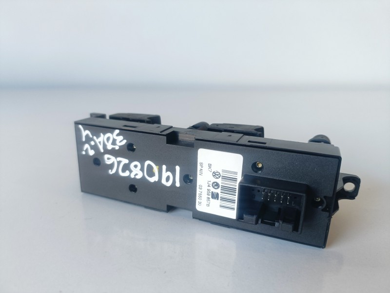 Recambio de mando elevalunas delantero izquierdo para seat leon (1m1) ary referencia OEM IAM 1J4959857B  