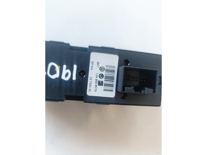 Recambio de mando elevalunas delantero izquierdo para seat leon (1m1) ary referencia OEM IAM 1J4959857B  