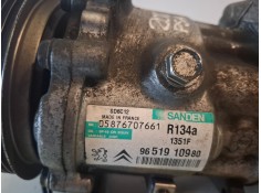 Recambio de compresor aire acondicionado para citroen c4 berlina 9hx referencia OEM IAM 9651910980   2