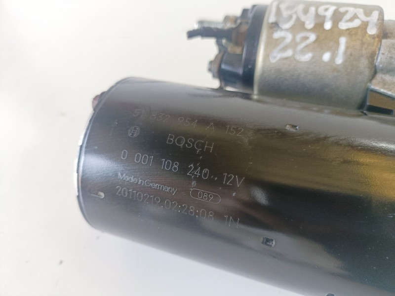 Recambio de motor arranque para lancia delta (181) 198a2000 referencia OEM IAM 0001108240  