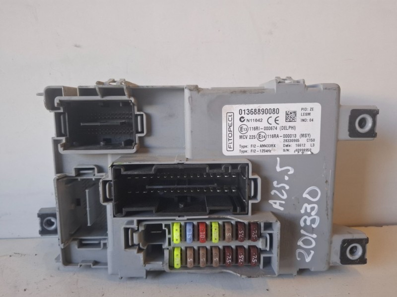 Recambio de caja reles / fusibles para peugeot bipper 199a9000 referencia OEM IAM 01368890080  