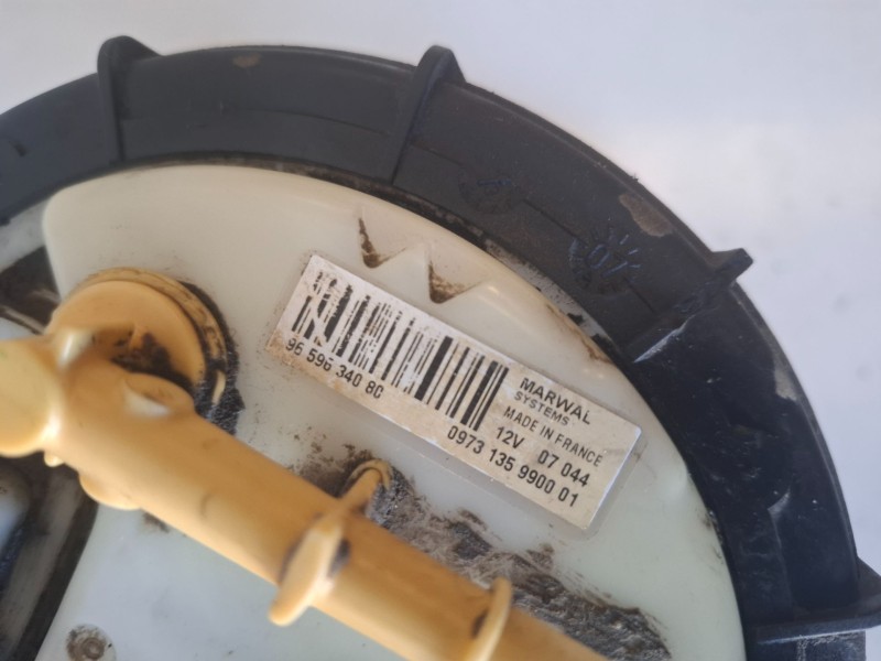 Recambio de aforador para fiat scudo (272) furgón rh02 referencia OEM IAM 9659634080  