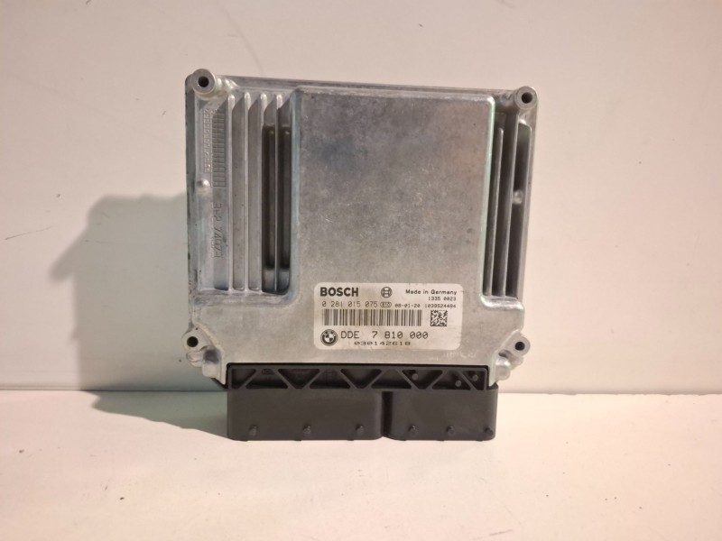 Recambio de centralita motor uce para bmw serie 1 berlina (e81/e87) n47d20a referencia OEM IAM 0281015075  