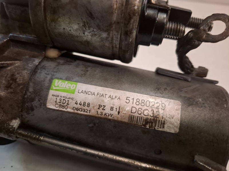 Recambio de motor arranque para fiat ii panda (271) van 169a5000 referencia OEM IAM D6G321  